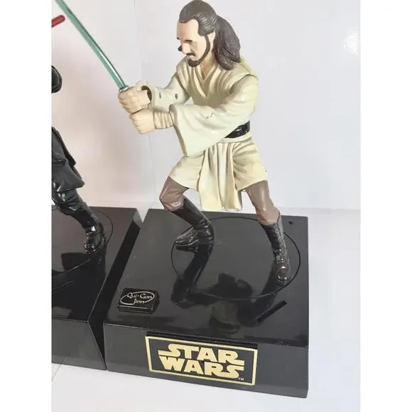 Full Set Star Wars: Phantom Menace Interactive Talking Banks Qui Gon Darth Maul